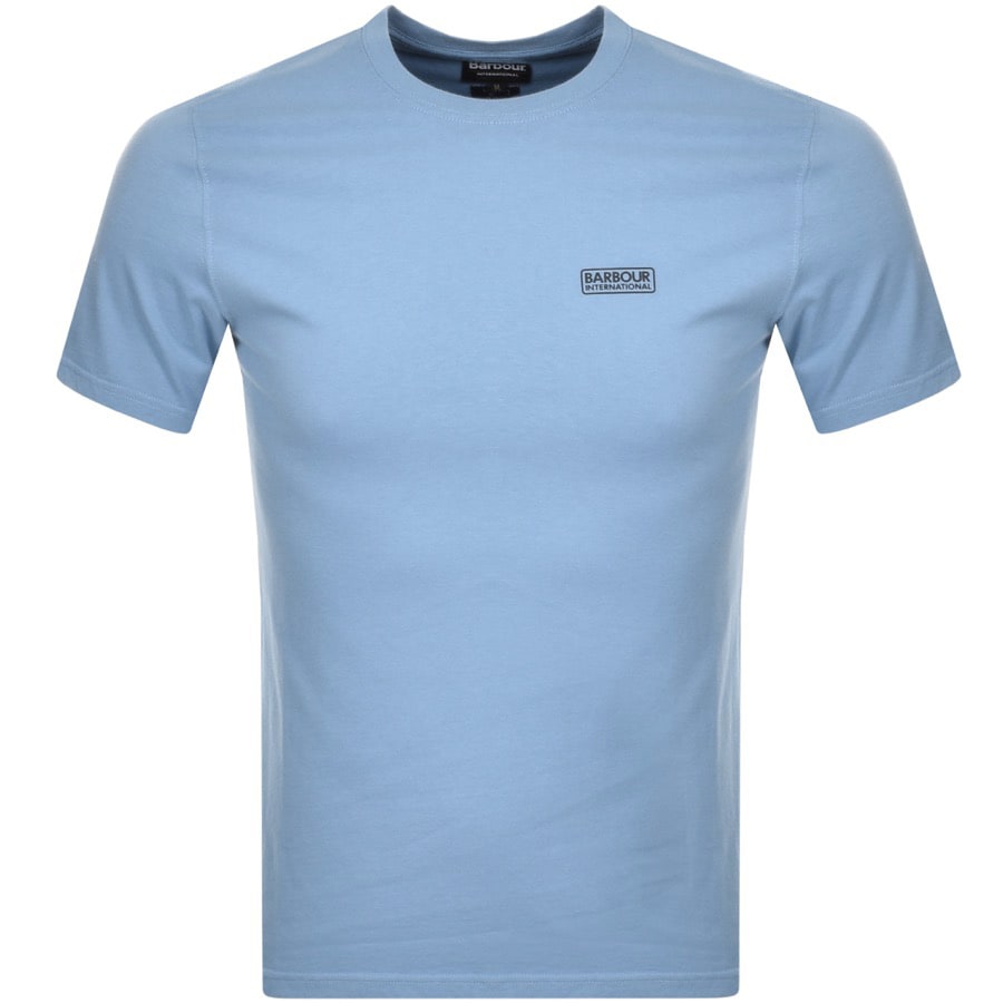 Alternative Image for ProductBarbour International Logo T Shirt Blue1